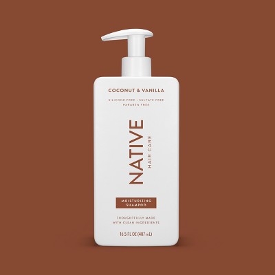 Native Coconut & Vanilla Moisturizing Shampoo 16.5 fl oz - Imperfect Container This is Beauty US