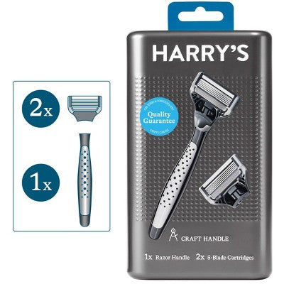 Harry's Original Craft Razor Handle for Men  - New This is Beauty US