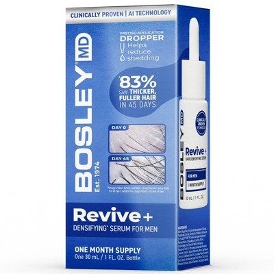 BosleyMD Revive + Densifying Hair Regrowth Serum for Men 1 fl oz - Missing Box This is Beauty US