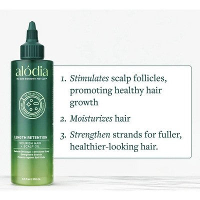 Alodia Nourish and Grow Healthy Hair and Scalp Oil 8.5 fl oz - New This is Beauty US
