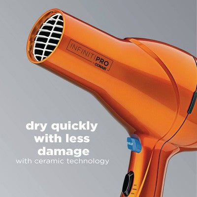 Conair AC Motor Hair Dryer Orange - Imperfect Box This is Beauty US