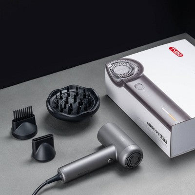 TYMO  Airhype Lite High Speed Hair Dyer Silver 1500W - Imperfect Box This is Beauty US