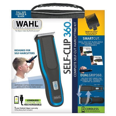 Wahl Self-Clip 360 Cordless Electric Hair Clipper Set - New This is Beauty US