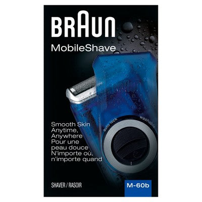 Braun Men's Mobile Electric Shaver M-60B - New This is Beauty US