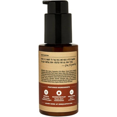 DR. SQUATCH Men's Natural Soothing Post Shave Wood Barrel Bourbon 2.5 fl oz - New This is Beauty US