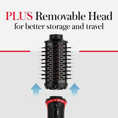 Revlon One-Step Volumizer PLUS Hair Dryer and Hot Air Brush  Black - Imperfect Box This is Beauty US