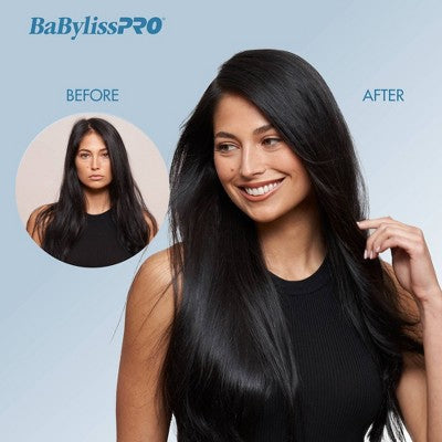 BaBylissPRO Nano Titanium Ionic Straightening Flat Iron Blue - Imperfect Box This is Beauty US