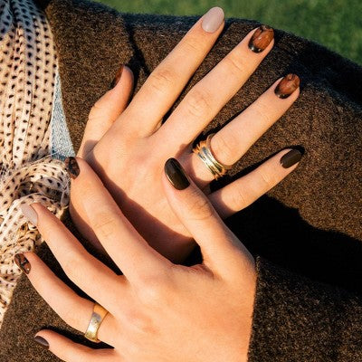 Ohora Gel Nail Art Design Line Coffee Toffee 30ct - Imperfect Box This is Beauty US