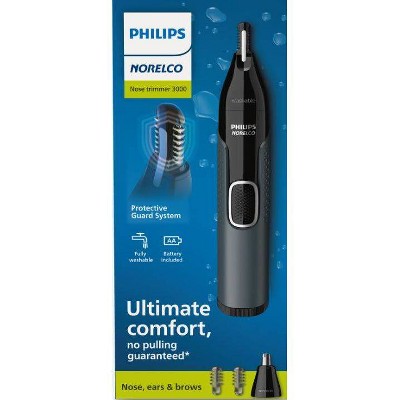 Philips Norelco Series 3000 Men's Nose/Ear/Eyebrows Electric Trimmer - Imperfect Box This is Beauty US