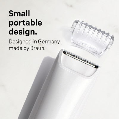 Braun Smooth Skin Women's Mini Hair Trimmer BS1000 - Imperfect Box This is Beauty US