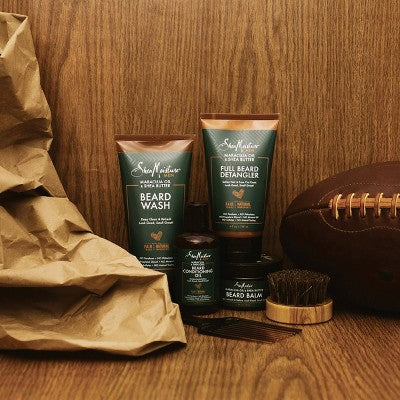 SheaMoisture Men Beard Balm Maracuja Oil & Shea Butter 4oz - Imperfect Container This is Beauty US