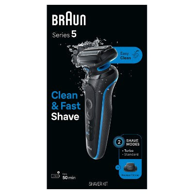 Braun Series 5-5118s Rechargeable Wet & Dry Shaver - Imperfect Box This is Beauty US