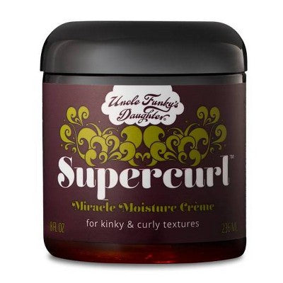 Uncle Funky's Daughter Super Curl Miracle Moisture Cream Hair Treatment 8 fl oz - New This is Beauty US