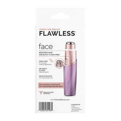 Finishing Touch Flawless Facial Hair Remover Electric Razor for Women - Missing Box This is Beauty US