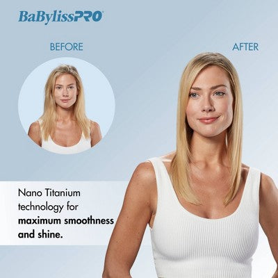 BaBylissPRO Nano Titanium Portofino Full-Size Hair Dryer Blue 2000W - Imperfect Box This is Beauty US