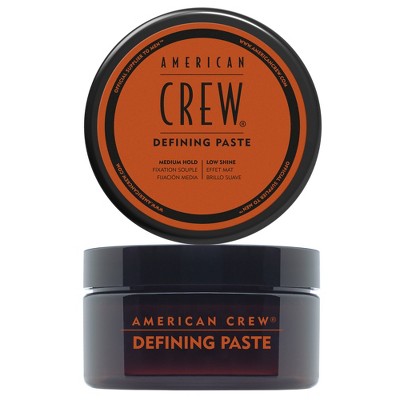 American Crew Men's Medium Hold and Low Shine Hair Defining Hair Gel Paste 3oz - Imperfect Container This is Beauty US