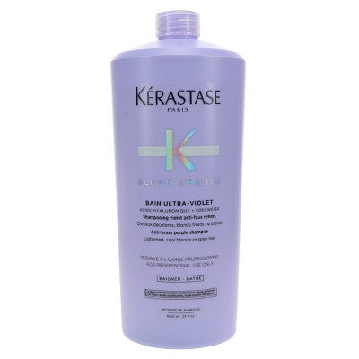 Kérastase Blond Absolu Bain Ultra-Violet Shampoo 34 oz - Imperfect Container This is Beauty US