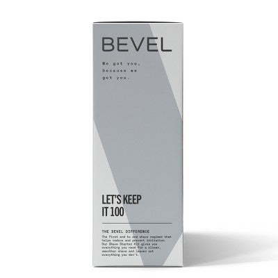 Bevel Men's Shave Kit Safety Razor and Brush Shave Cream Pre Shave Oil  Post Shave Balm 40 Blades - Missing Box This is Beauty US