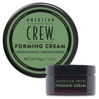 American Crew Men's Medium Hold and Medium Shine  Forming Gel Cream 3oz - Imperfect Container This is Beauty US