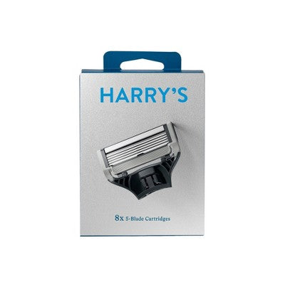 Harry's 5-Blade Men's Razor Blade Refills 8 Cartridges - Missing Box This is Beauty US