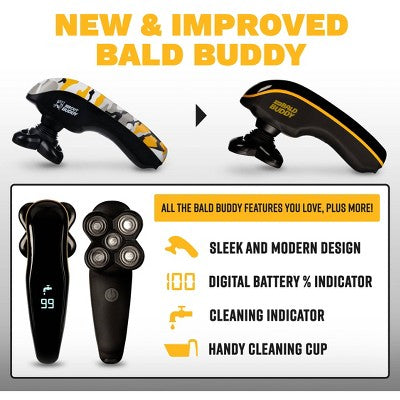 The Cut Buddy Bald Buddy Electric Cordless Head Shaver - Imperfect Box This is Beauty US