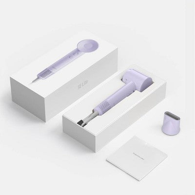 Laifen SE Lite Hair Dryer Purple 1400 Watts - Imperfect Box This is Beauty US
