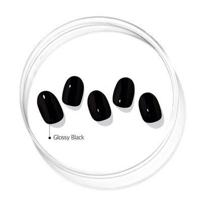 Ohora Gel Nail Basic Line Onyx 30ct - New This is Beauty US