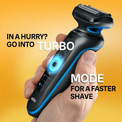 Braun Series 5-5118s Rechargeable Wet & Dry Shaver - Imperfect Box This is Beauty US