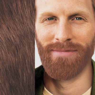 Just For Men Mustache & Beard Coloring for Gray Hair with Brush Included Light Red Brown M27 - New This is Beauty US
