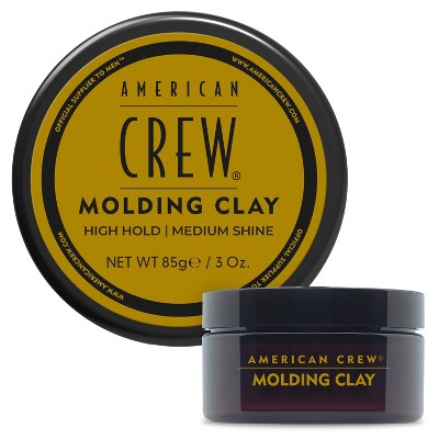 American Crew Men's Strong Hold and Medium Shine Hair Styling Molding Clay 3oz - New This is Beauty US