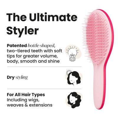 Tangle Teezer Ultimate Styler Hair Brush Sweet Pink - New This is Beauty US