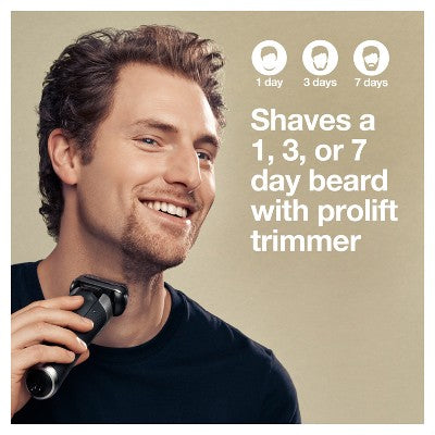 Braun Series 9-9465cc Pro Electric Foil Shaver with ProLift Beard Trimmer; Clean; Charge SmartCare Center - Imperfect Box This is Beauty US