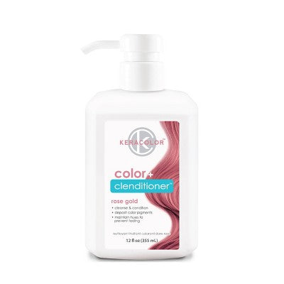 Keracolor Color + Clenditioner Temporary Hair Color Rose Gold 12 fl oz - Imperfect Container This is Beauty US
