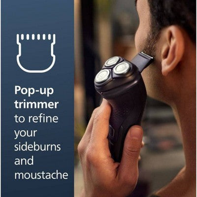 Philips Norelco Wet & Dry Men's Rechargeable Electric Shaver 2400 X3001/90 - Imperfect Box This is Beauty US