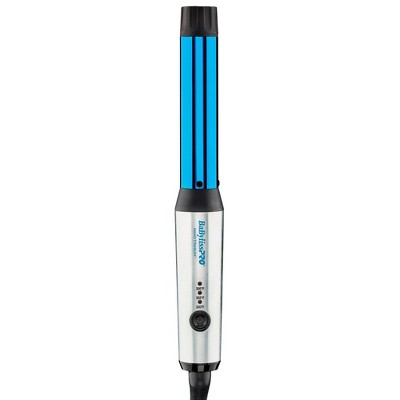 BaBylissPRO Nano Titanium Compact Curling Wand Blue 1" - Imperfect Box This is Beauty US