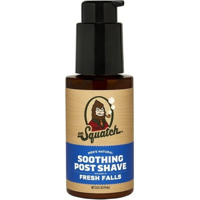 DR. SQUATCH Men's Natural Soothing Post Shave Fresh Falls 2.5 fl oz - Imperfect Box This is Beauty US