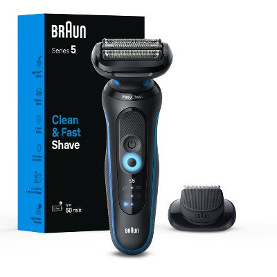 Braun Series 5-5118s Rechargeable Wet & Dry Shaver - Imperfect Box This is Beauty US