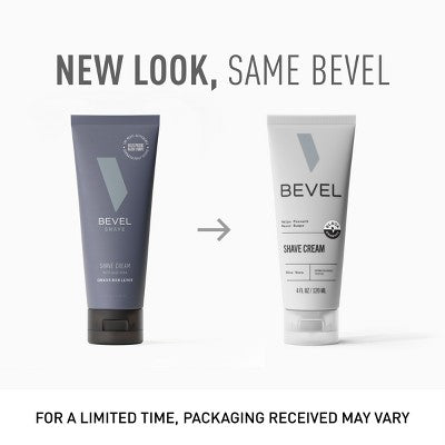Bevel Men's Shave Cream Moisturizing with Vitamin E and Aloe Vera 4 fl oz - New This is Beauty US