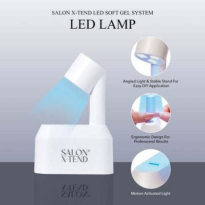 KISS Products Salon X-tend LED Soft Gel System Pure Fake Nails - Imperfect Box This is Beauty US