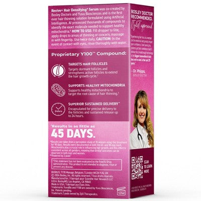 BosleyMD Revive + Densifying Hair Regrowth Serum for Women 1 fl oz - Missing Box This is Beauty US