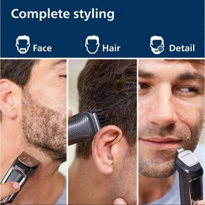 Philips Norelco Series 3000 Multigroom All-in-One Men's Rechargeable Electric Trimmer with 13 Attachments MG3740/40 - Imperfect Box This is Beauty US