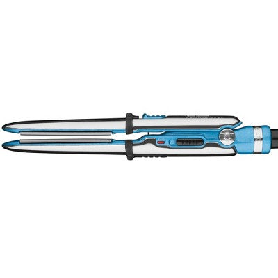 BaBylissPRO Nano Titanium Prima2000 Stainless Steel Mini Straightening Flat Iron Blue - New This is Beauty US