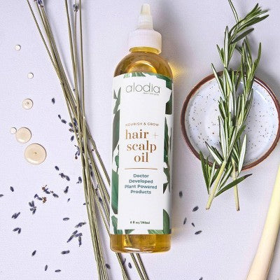 Alodia Nourish and Grow Healthy Hair and Scalp Oil 8.5 fl oz - New This is Beauty US