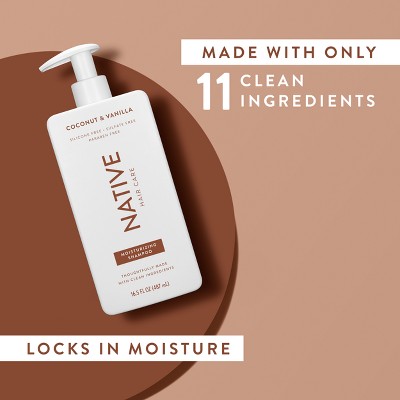 Native Coconut & Vanilla Moisturizing Shampoo 16.5 fl oz - Imperfect Container This is Beauty US
