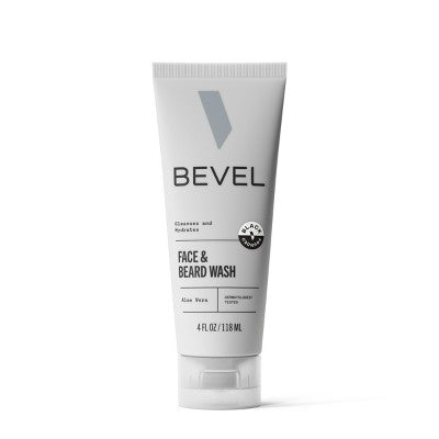 Bevel Men's Face Wash Tea Tree Oil Coconut & Vitamin B3 4 fl oz - Imperfect Container This is Beauty US