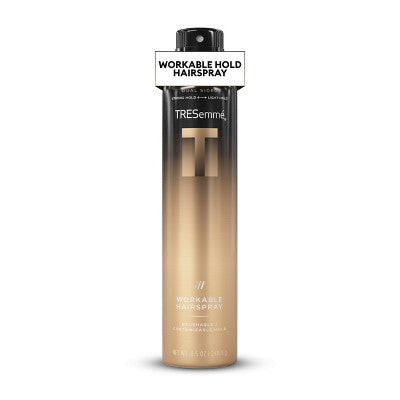 Tresemme A-List Collection Workable Hairspray, Golden Vanilla & Sandalwood Scent 8.5oz - Imperfect Container This is Beauty US
