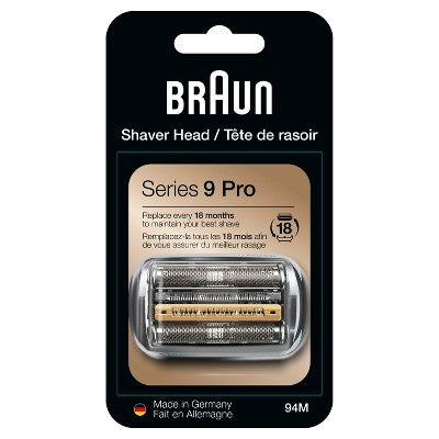 Braun Electric Shaver Replacement Head Silver - New This is Beauty US