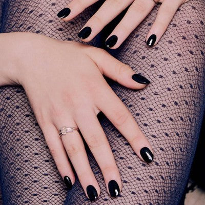 Ohora Gel Nail Basic Line Onyx 30ct - New This is Beauty US