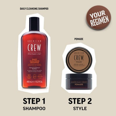 American Crew Men's Medium Hold; High Shine Hair Pomade Gel 3oz - New This is Beauty US