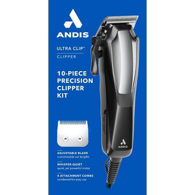 Andis Ultra Clip Corded Clipper Kit 10ct - New This is Beauty US